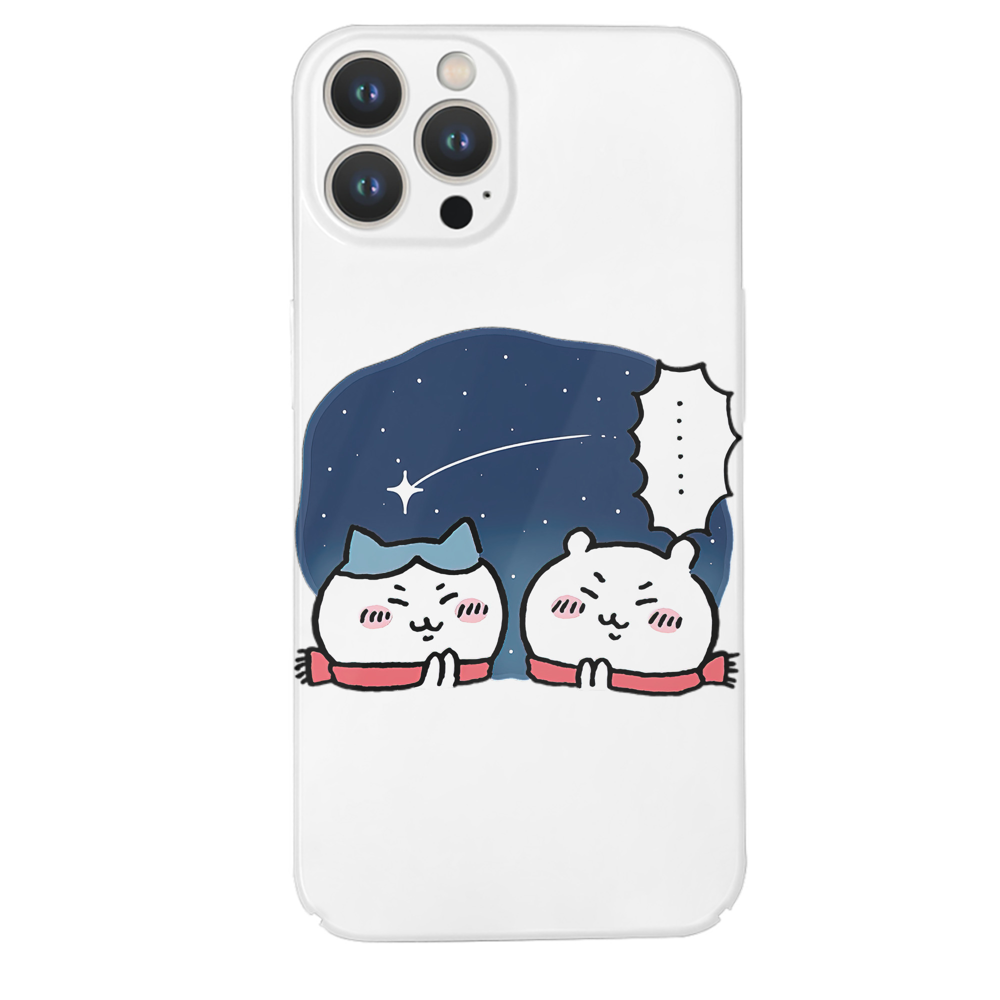 （画像用） ちいかわ ハチワレ Chii-kawa hachiware 【iPhone 14シリーズ対応】ハードケース